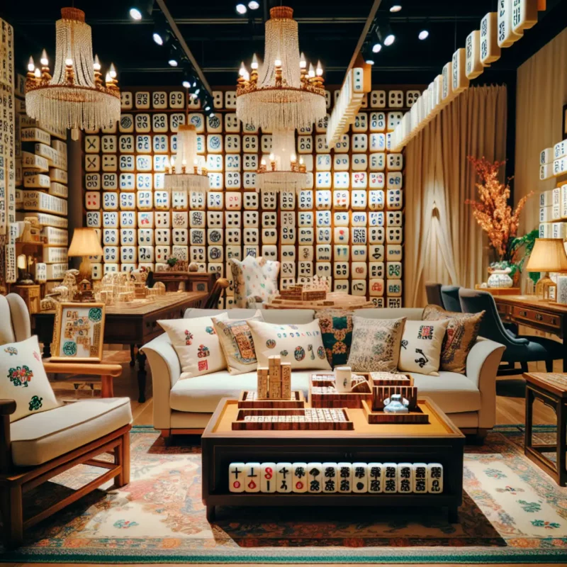 Décoration maison thème Mahjong