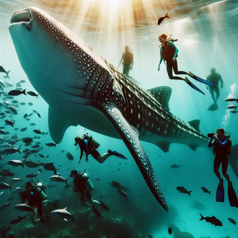 Requins-baleines à Zanzibar