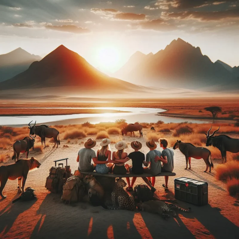Safari en Namibie