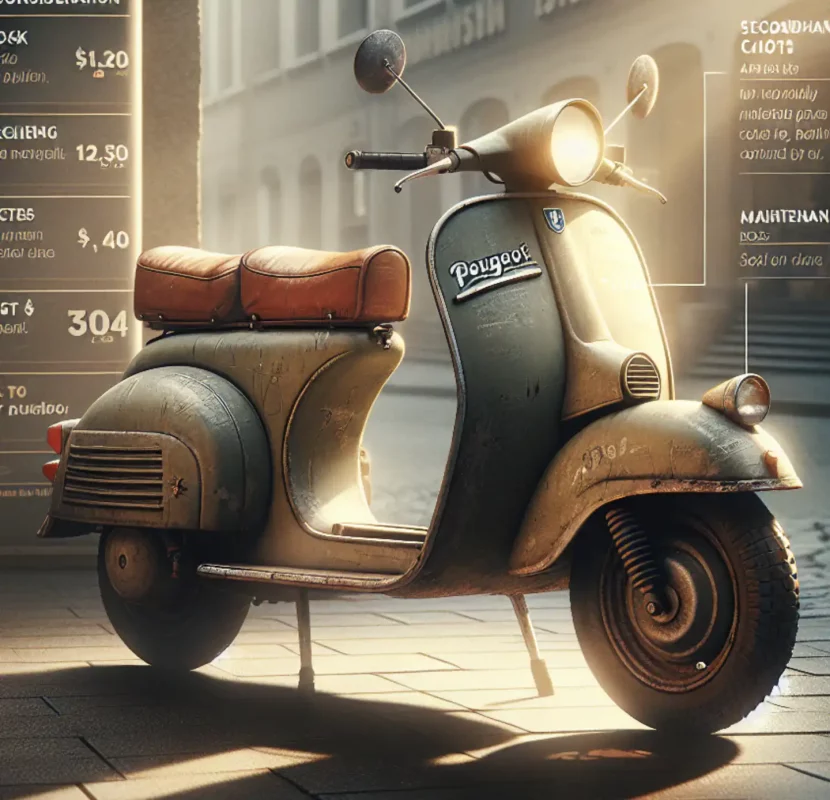 Scooter Peugeot d'occasion