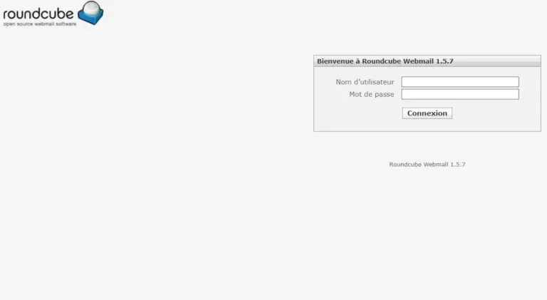 messagerie ovh roundcube