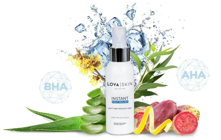 Comment faire un soin des pieds LOVA SKIN : le peeling miracle pour des pieds de rêve