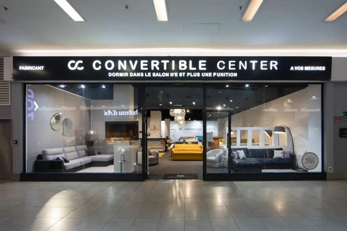 Le canapé convertible Convertible Center: L’allié polyvalent de votre intérieur !