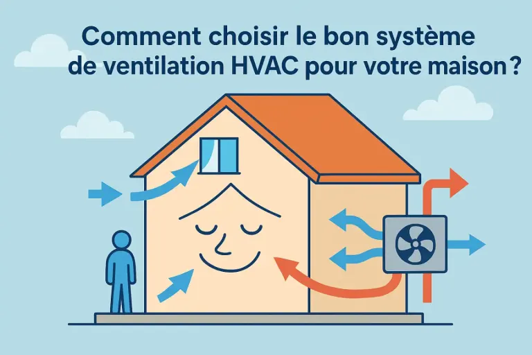 Comment choisir le bon système de ventilation Hvac pour votre maison ?