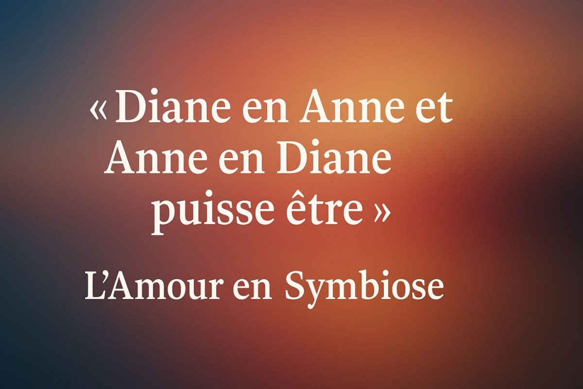 « Diane en Anne et Anne en Diane puisse être » : L’Amour en Symbiose