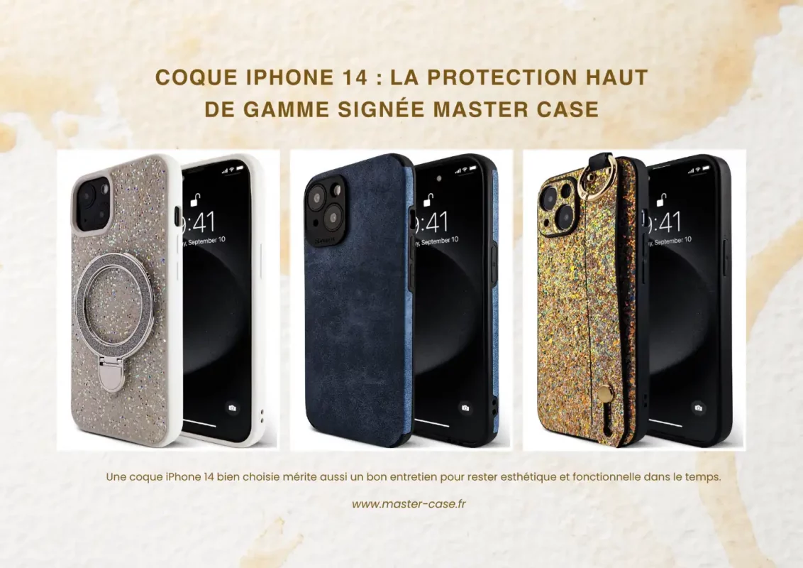 Coque iPhone 14 : La protection haut de gamme signée Master Case