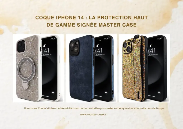Coque iPhone 14 : La protection haut de gamme signée Master Case