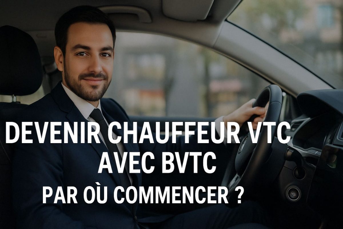 Devenir chauffeur VTC BVTC : par où commencer ?