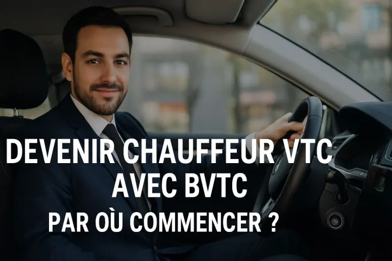 Devenir chauffeur VTC BVTC : par où commencer ?