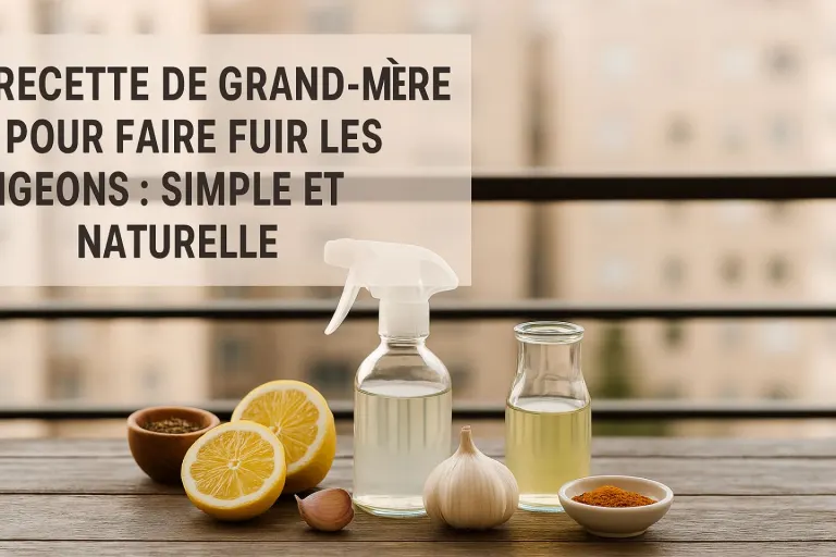 Recette de grand-mère pour faire fuir les pigeons : simple et naturelle