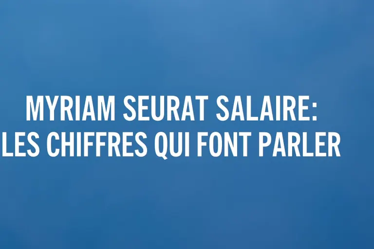 Myriam Seurat salaire : les chiffres qui font parler