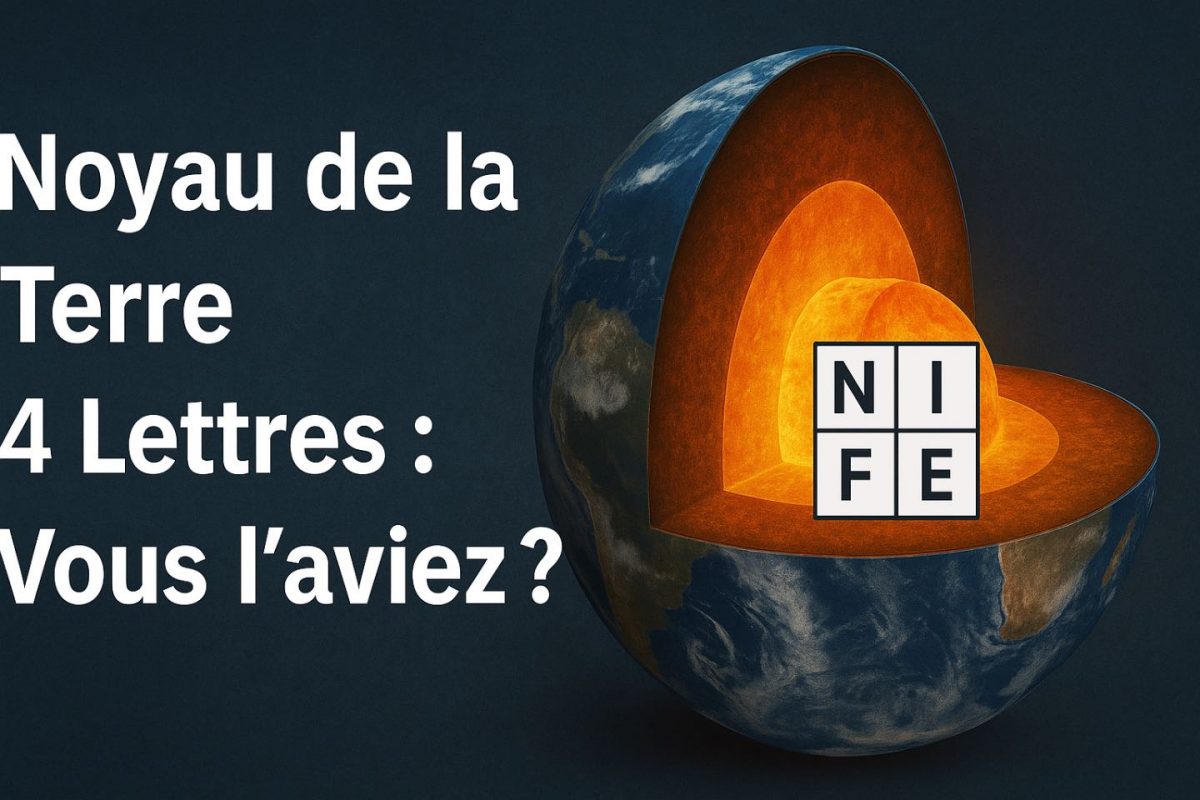 Noyau de la Terre 4 Lettres : Vous l’aviez ?