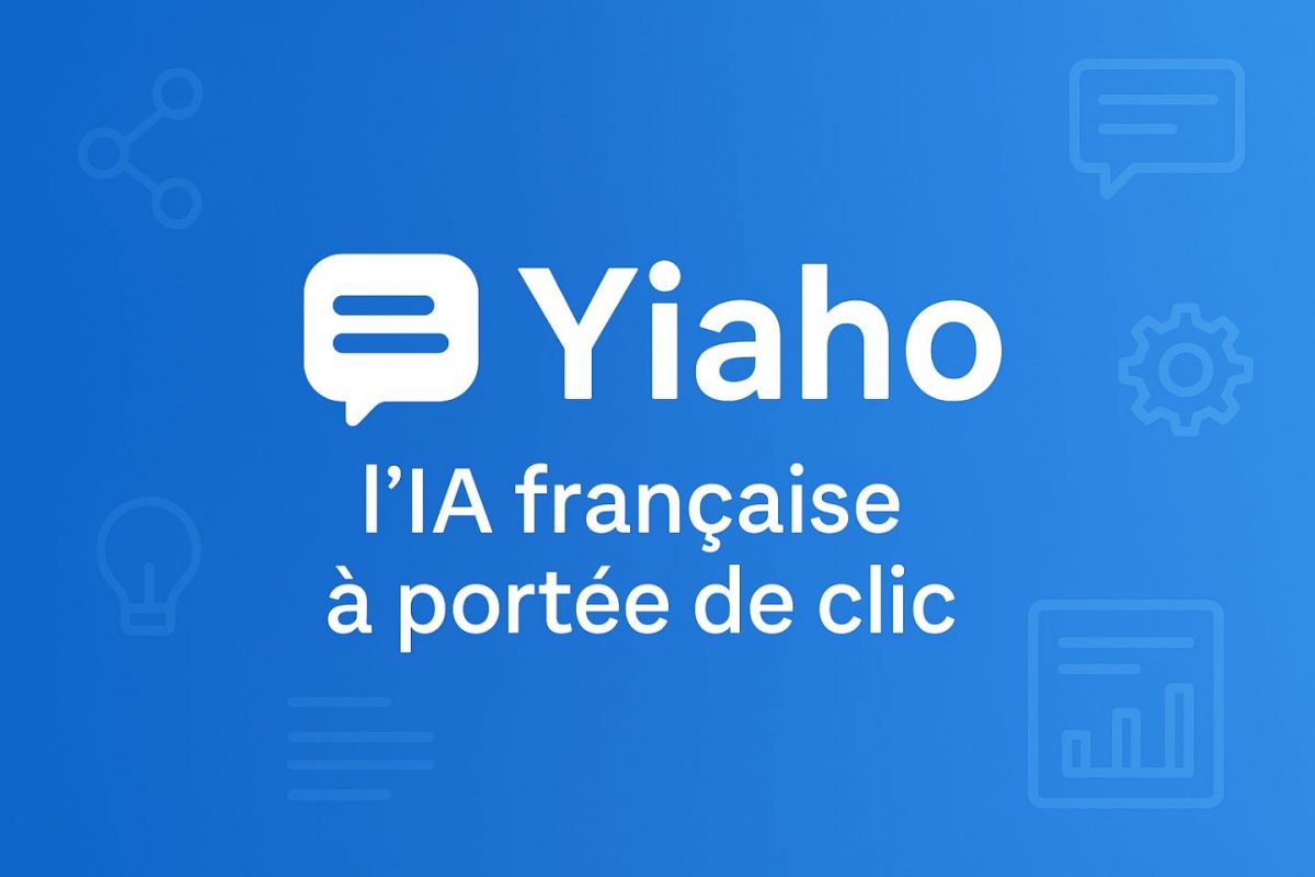 Yiaho, l’IA française à portée de clic