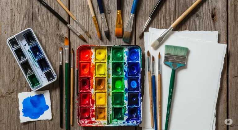 Aquarelle et pinceaux : le duo magique pour donner vie à vos créations
