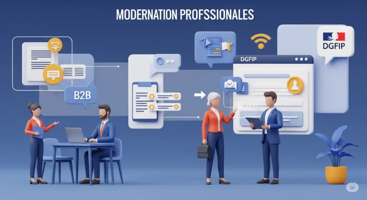 Relation B2B avec la DGFiP : Plongée au cœur d&rsquo;une transformation numérique inévitable