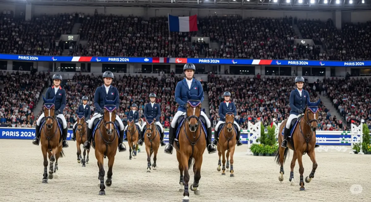 Équitation aux Jeux Paralympiques : retour sur l&rsquo;épopée de l&rsquo;Équipe de France à Paris 2024