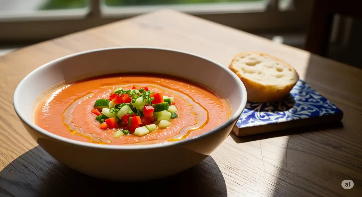 Le Gaspacho : Bien Plus qu&rsquo;une Soupe Froide, un Rayon de Soleil Andalou