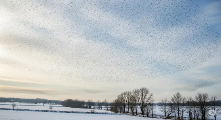 Quand partent les étourneaux ? Le calendrier d&rsquo;un fascinant exode hivernal