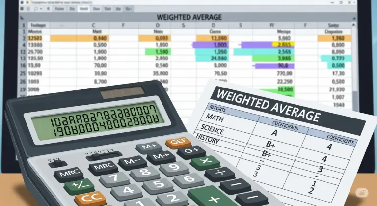 Calcul de la moyenne avec coefficient : le guide pour ne plus jamais se tromper