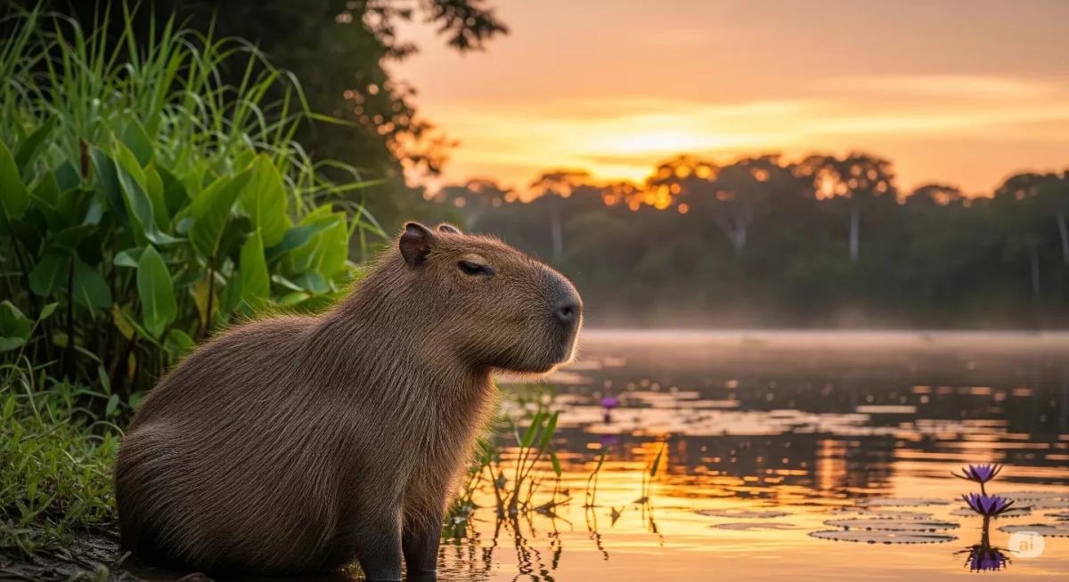 Capybara : Portrait du géant placide des zones humides